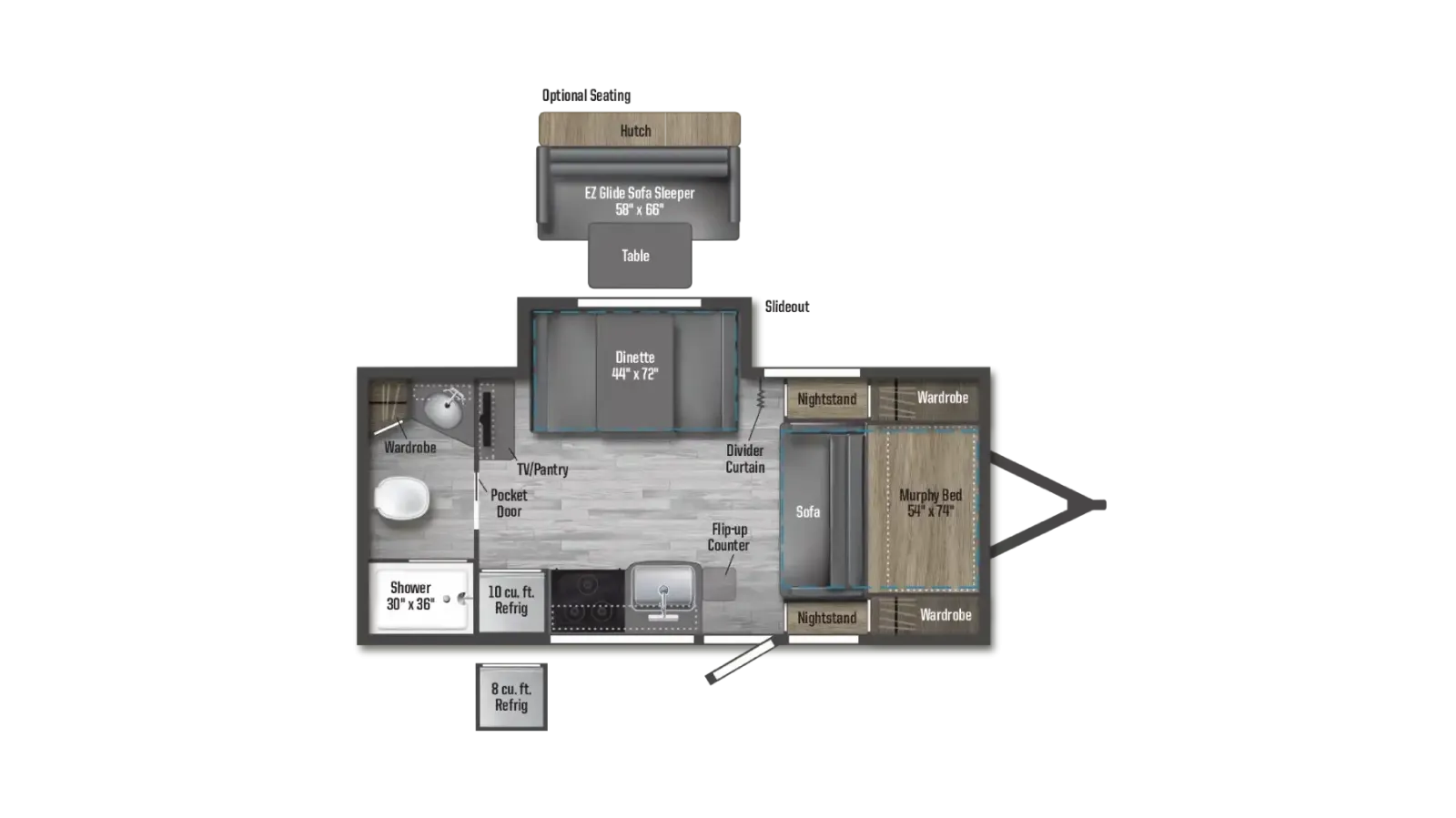 2026 Winnebago Micro Minnie 2108DS - Photo 3