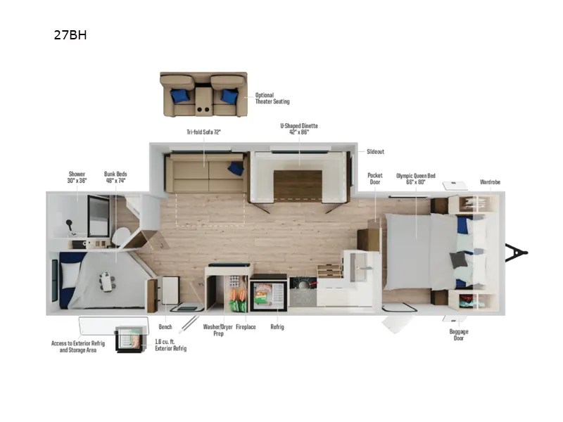 2027 Winnebago Access 27BH - Photo 3