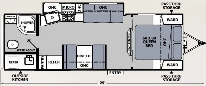 2023 Coachmen Apex Ultra-Lite 251RBK - Floor plan