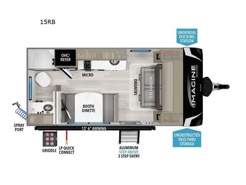 2024 Grand Design Imagine AIM 15RB - Photo 3
