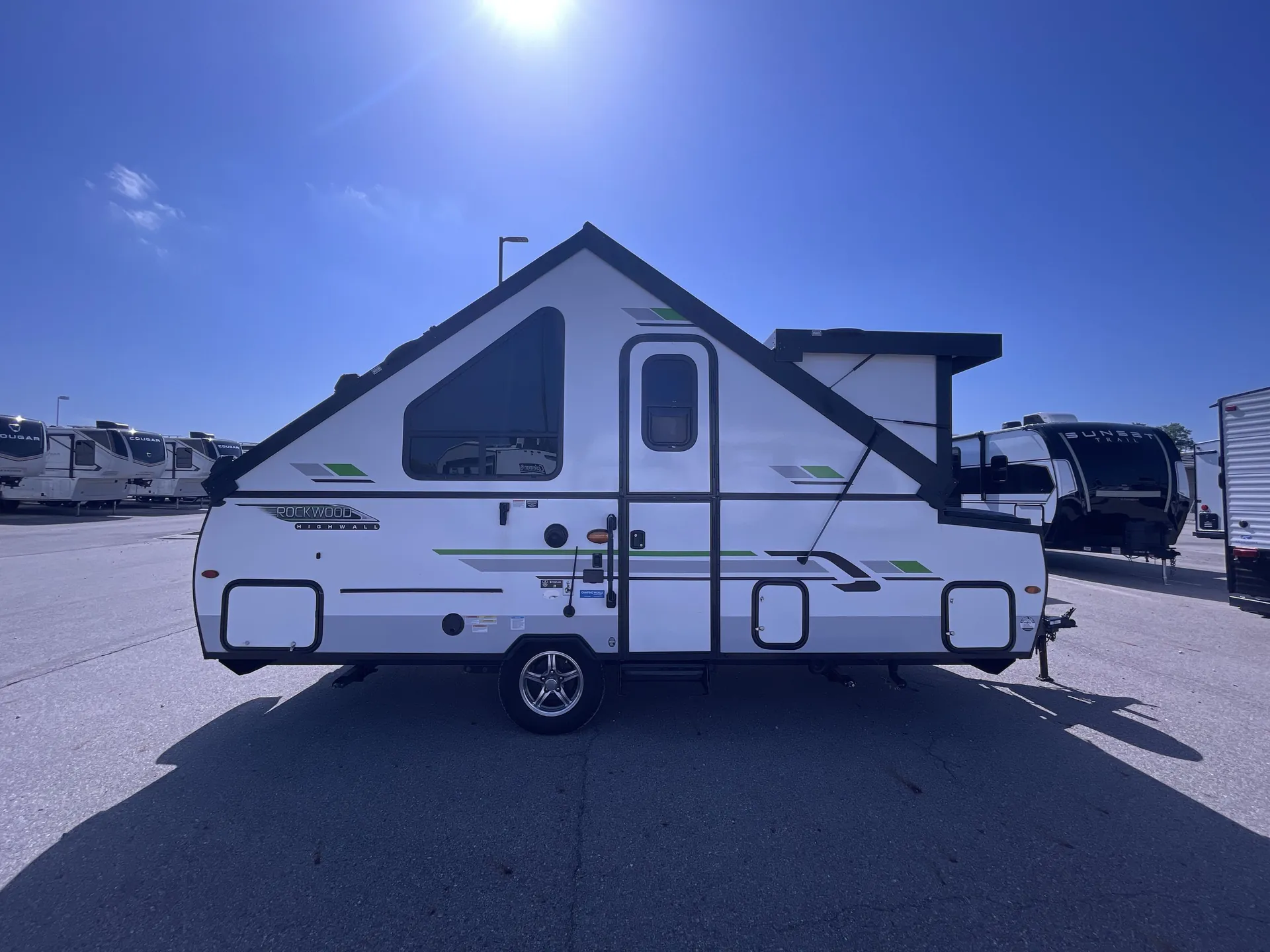 2021 Forest River Rockwood Hard Side A214HW — campside