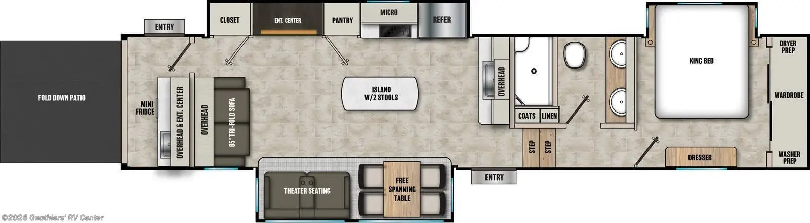 2025 Coachmen Chaparral 389DEK - Photo 3