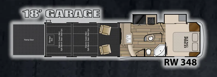 Heartland Road Warrior 348 floor plan