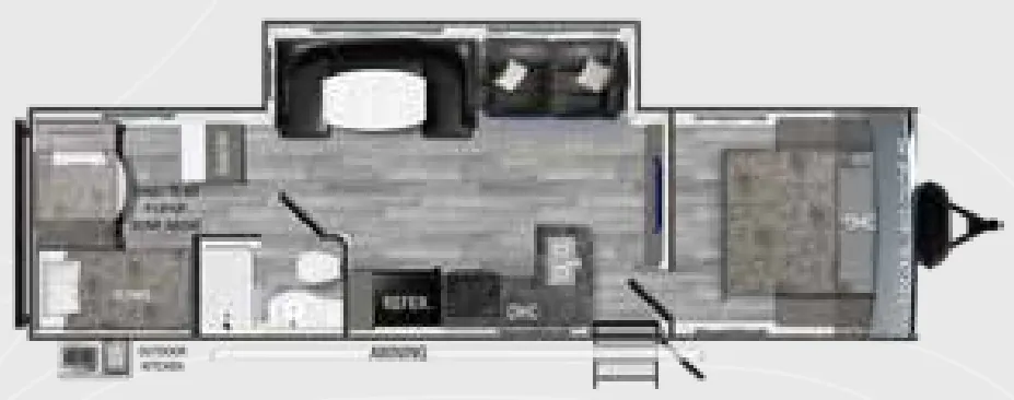 Heartland Trail Runner 30RBK floor plan