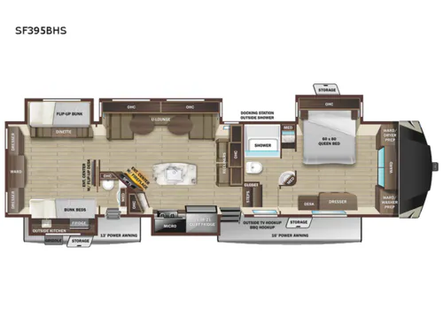 2022 Highland Ridge Silverstar 395BHS - Photo 3