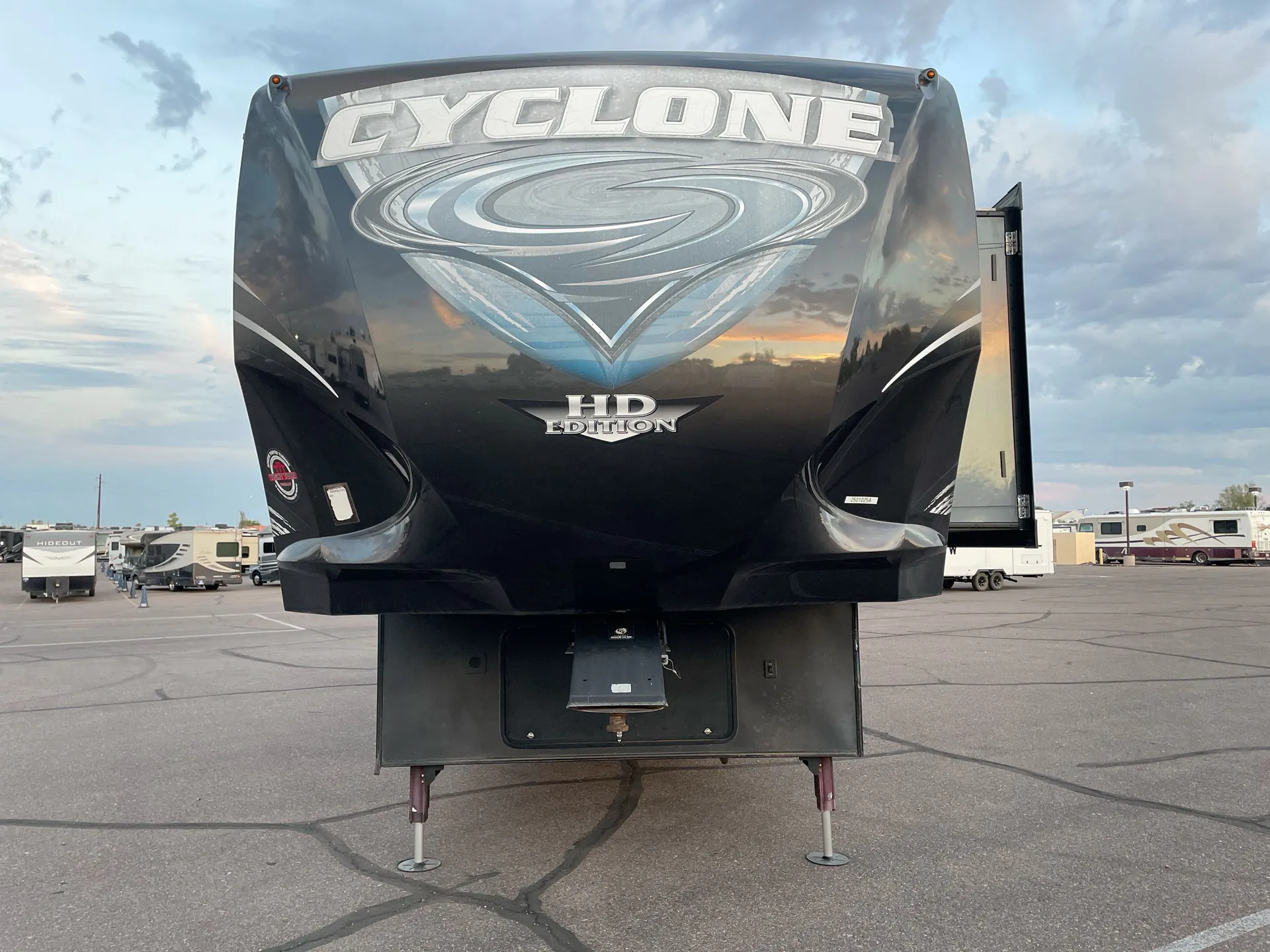 2016 Heartland Cyclone 3418 — front