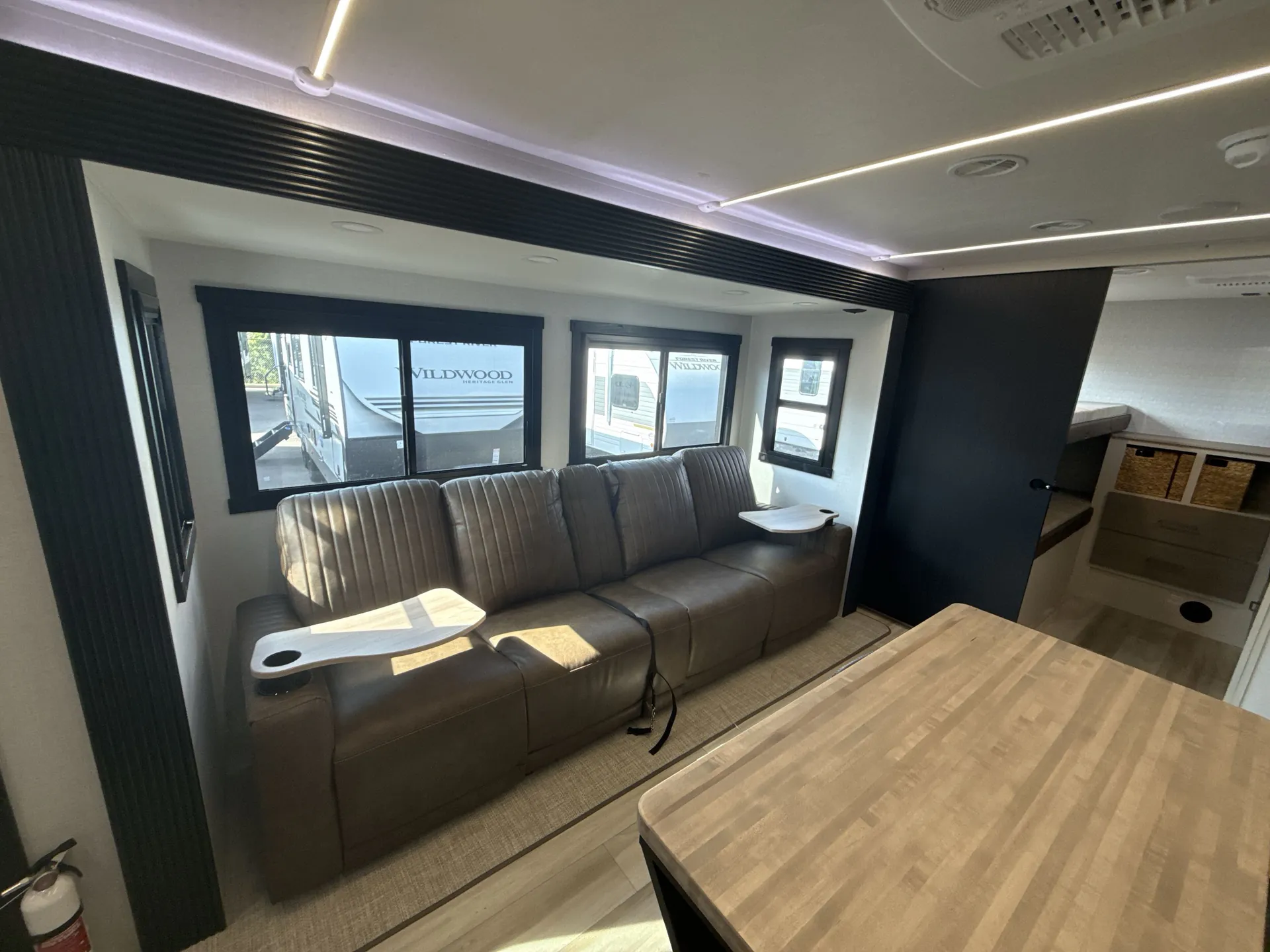 2027 Forest River Wildwood Heritage Glen 301FAM — living area main