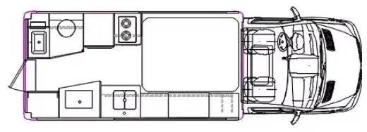 Chinook RV Summit EB floor plan