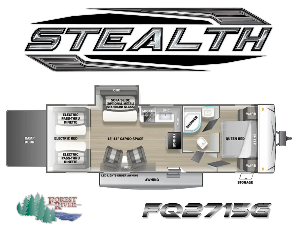 2022 Forest River Stealth FQ2715G, Photos photo 33