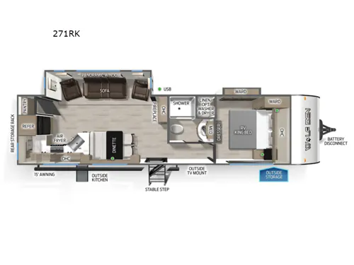 2026 Forest River Wolf Den 271RK, Photos photo 2