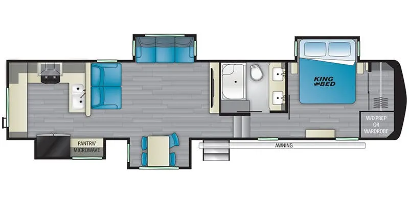 Heartland Big Country BC 3703 RK floor plan