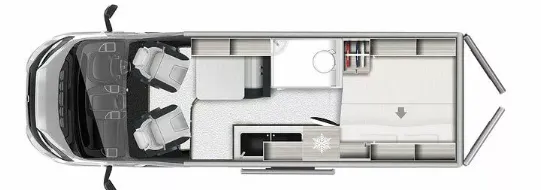 Auto-Trail Expedition 68 floor plan