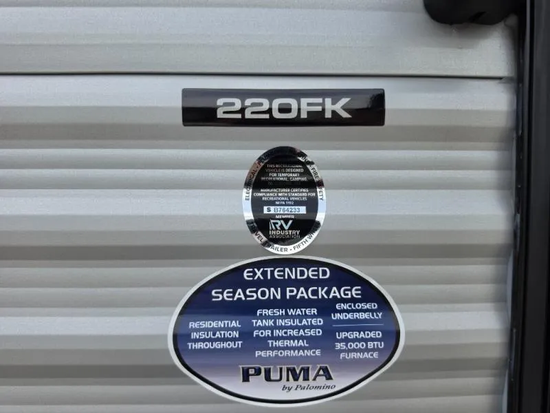 2027 Forest River RV Puma 220FK - Photo 4