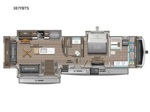 2024 Jayco North Point 387FBTS, Photos photo 2