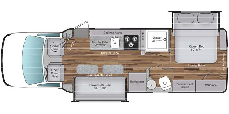 Coach House Platinum IV 272 FS floor plan