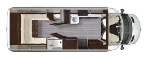Regency Ultra Brougham 25UL floor plan