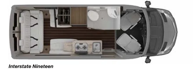 Airstream Interstate 19 19 BASE floor plan