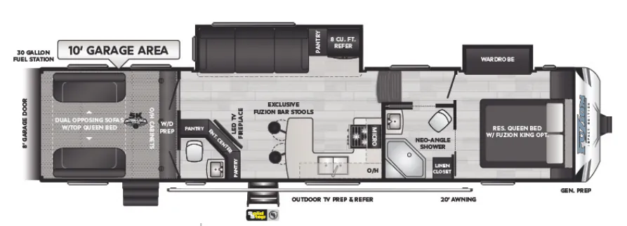 Keystone Impact 359 exterior