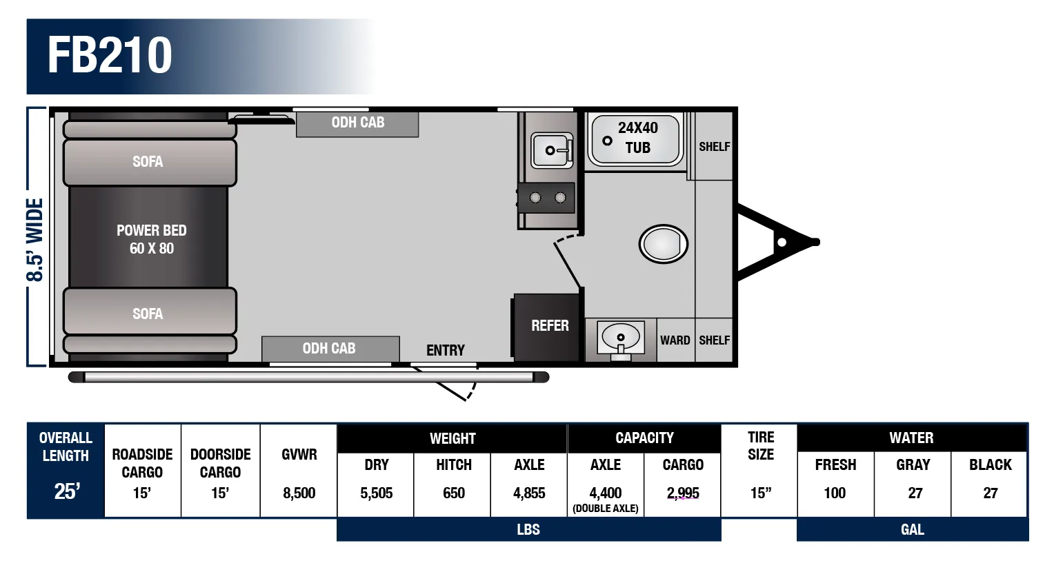 Genesis Supreme Vortex Limited VFB210 floor plan