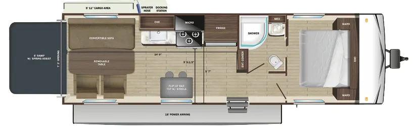 Starcraft Autumn Ridge 25TH floor plan