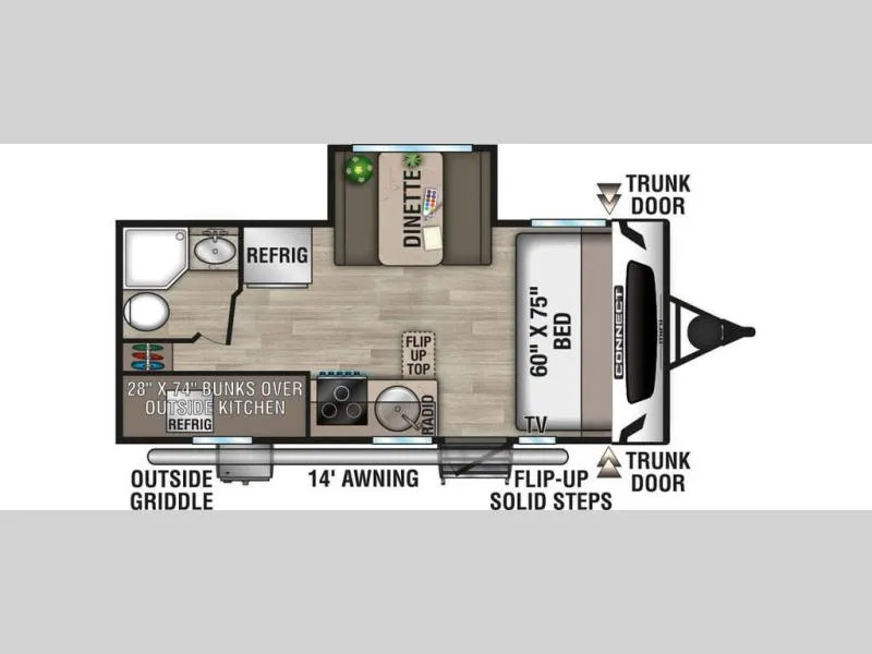 2024 KZ Connect Mini 191BHK - Photo 2