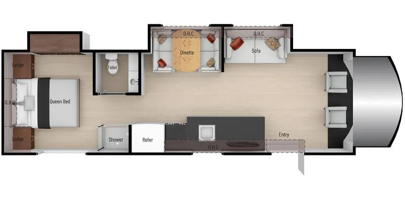 Nexus Phantom 31P floor plan
