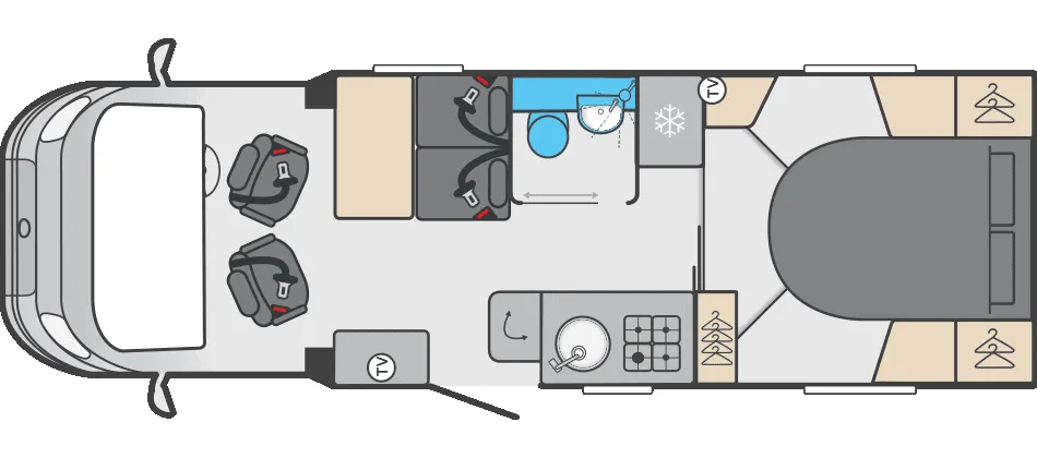 Swift Voyager 494 floor plan