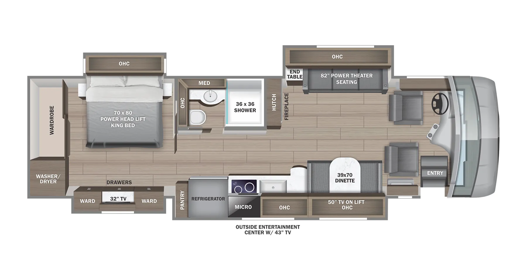 Jayco Embark 37K floor plan