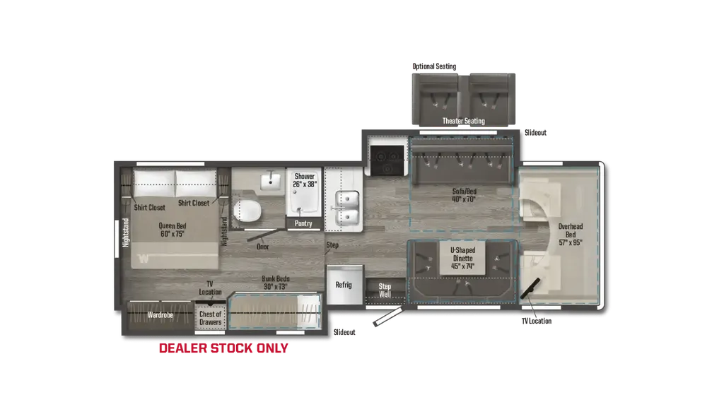 2026 Winnebago Minnie Winnie 31H floor plan