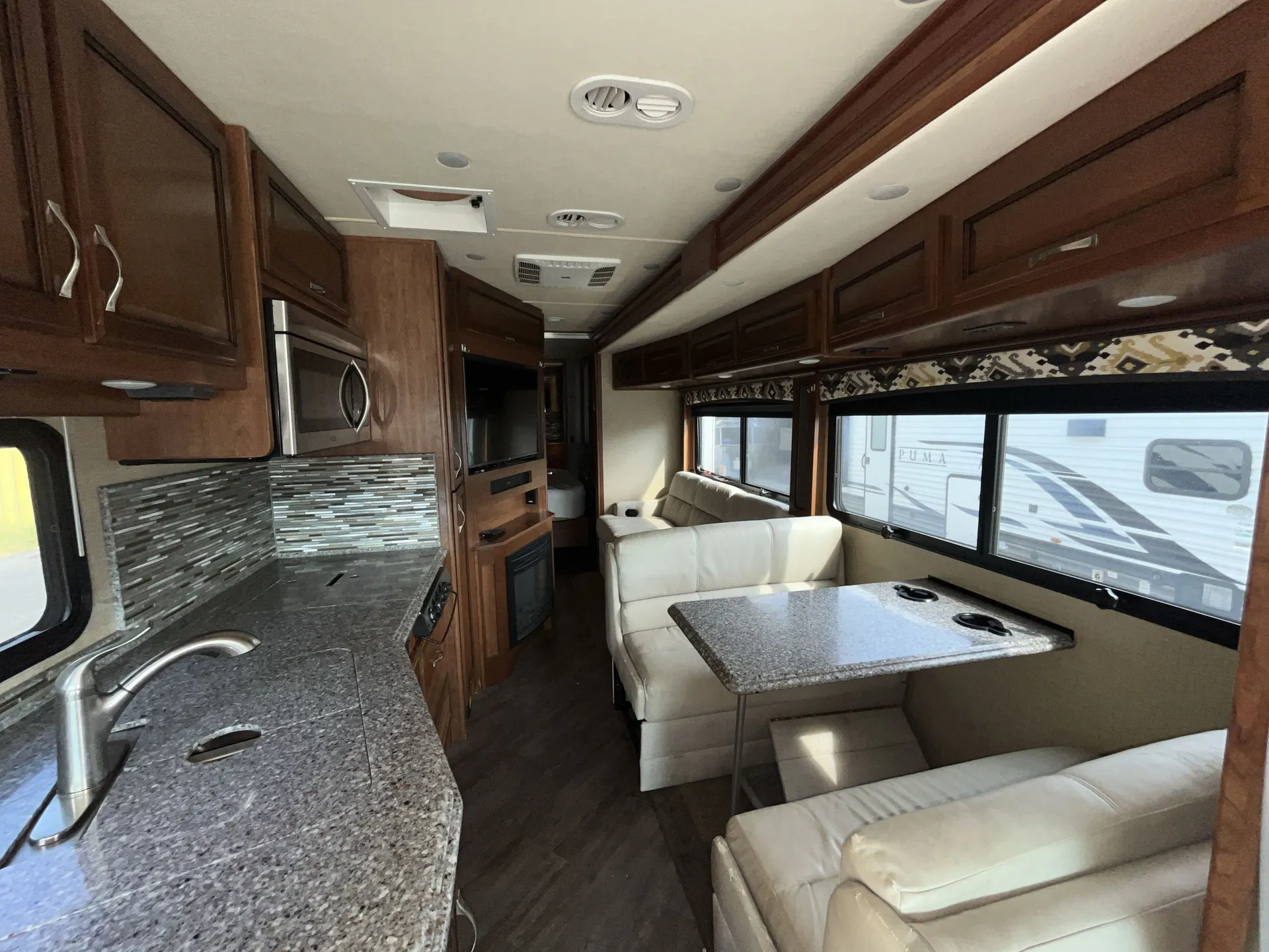 2017 fleetwood Pace Arrow 36U — living area main