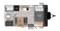 Cruiser RV Avenir 17RB floor plan