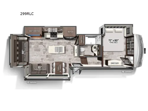 2022 Palomino Columbus 299RL - Photo 3
