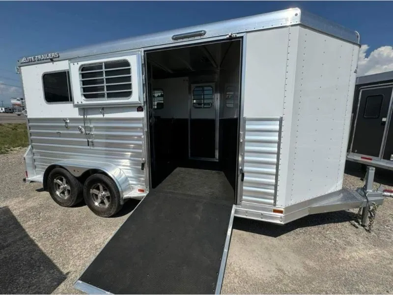 2025 Elite Straight Load 2 Horse Bumper Pull - Main photo