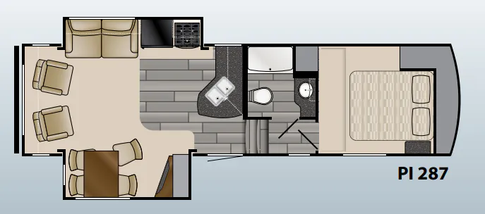 Heartland Pioneer PI 287 floor plan