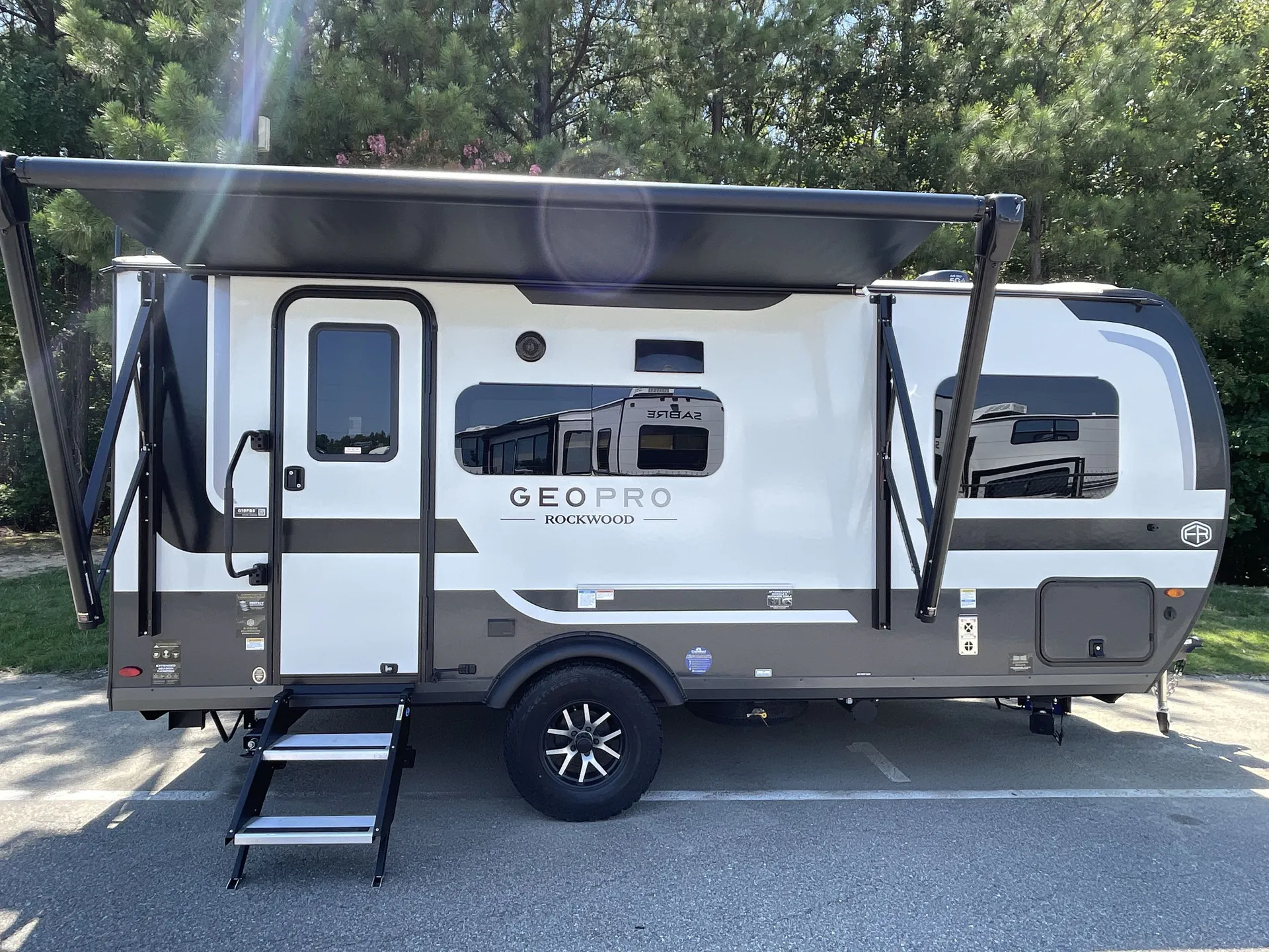 2026 Forest River Rockwood Geo-Pro 19FBS — campside