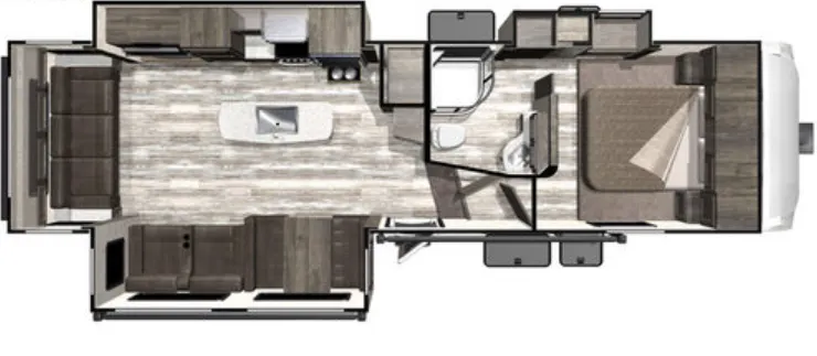 Highland Ridge Mesa Ridge Limited MR291RLS floor plan