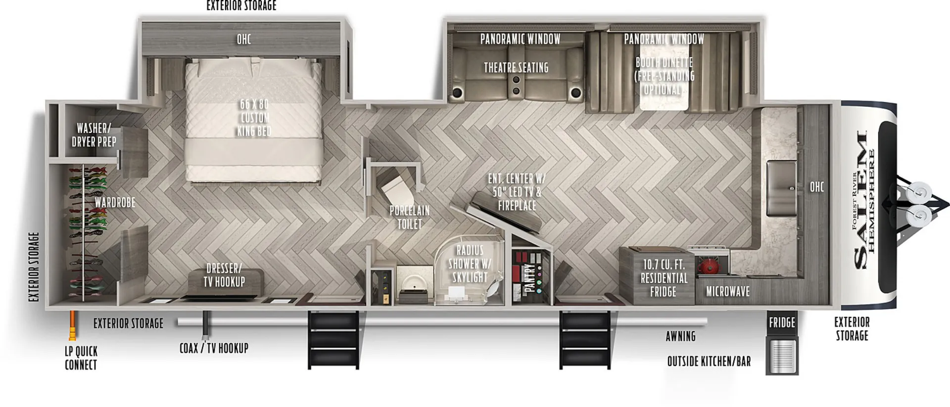 2021 Forest River Salem Hemisphere 270FKS - Photo 2