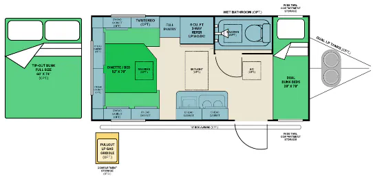 Vida Refuge 2168 floor plan