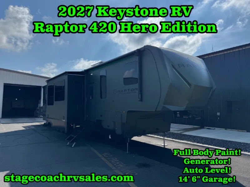 2027 Keystone Raptor 420 - Photo 2