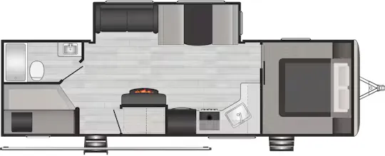 Keystone Springdale 280BH floor plan