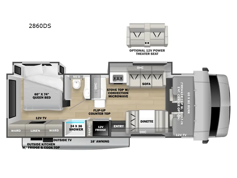 2027 Forest River Sunseeker 2860DS - Photo 2
