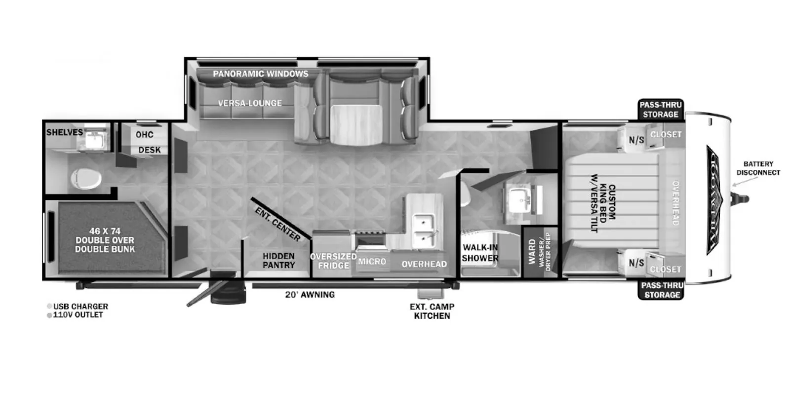2023 Forest River Salem 29BDB - Photo 3