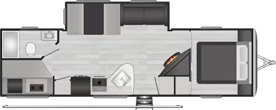 Keystone Springdale 295BHWE floor plan
