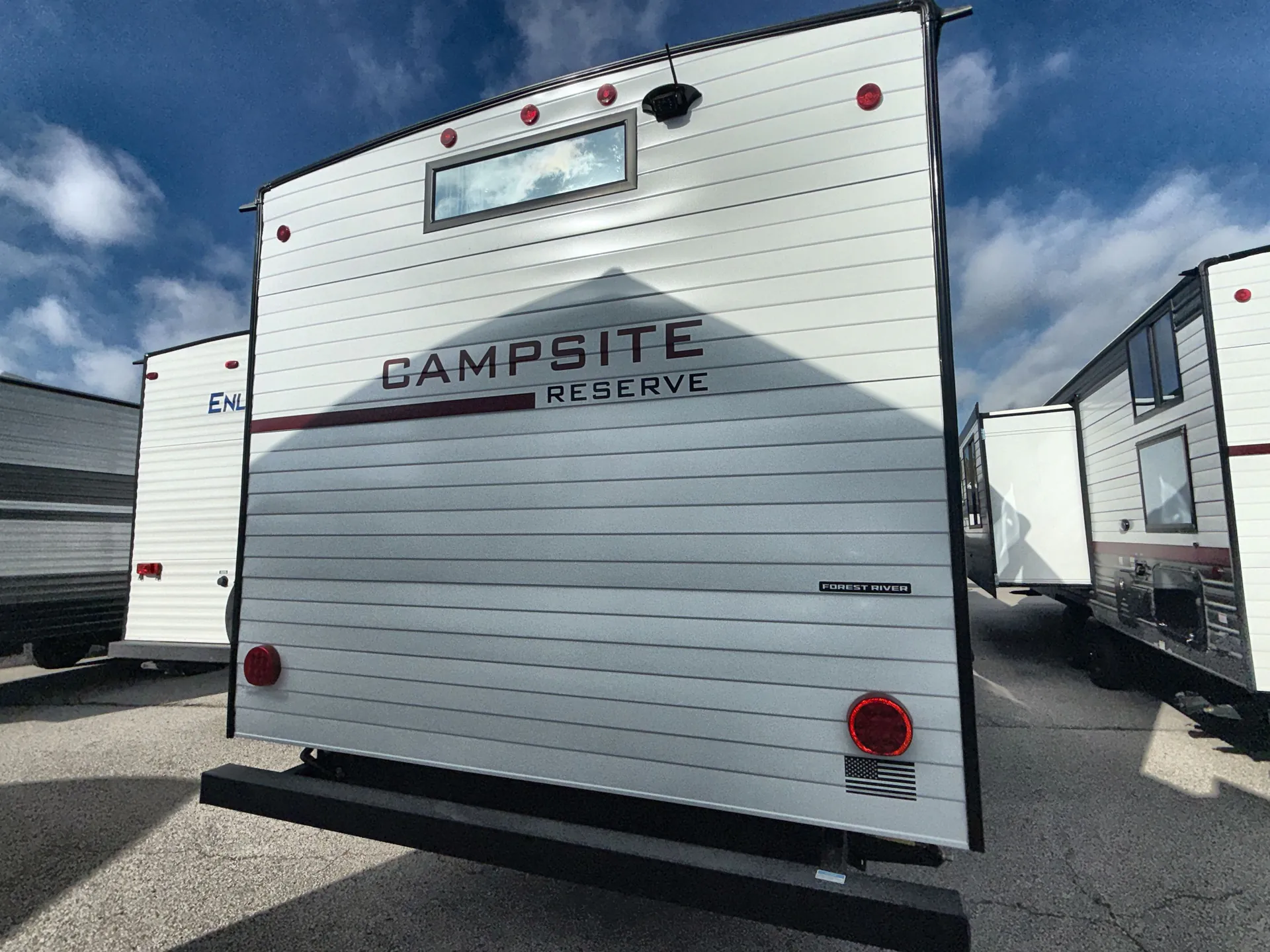 2027 Forest River Campsite Reserve 29TJ — backside