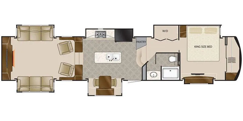DRV Elite Suites 44 Columbus floor plan