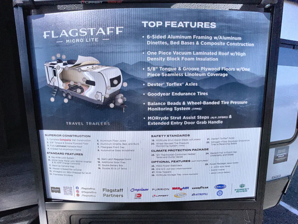 2026 Forest River Flagstaff Micro Lite 25FKB, Photos photo 19