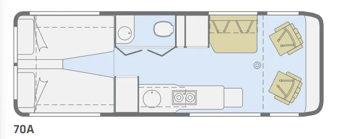 Winnebago Era 70A floor plan