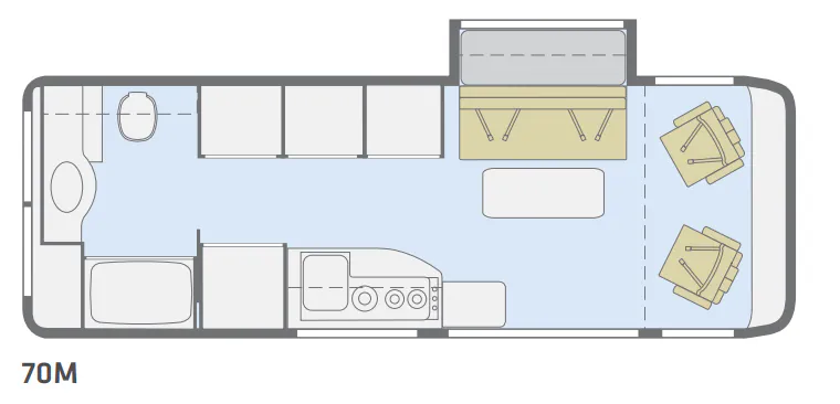 Winnebago Era 70M floor plan