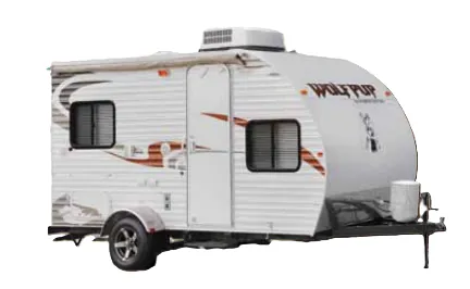 Forest River Cherokee Wolf Pup 16P exterior