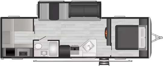 Keystone Springdale 298BHWE floor plan